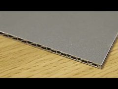 PVDF Painted Aluminium Composite Board For Facade Wall Decoration