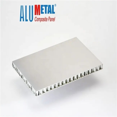 painel de sanduíche de alumínio do núcleo de favo de mel de 15mm 25mm 10mm PVDF para o espaço aéreo