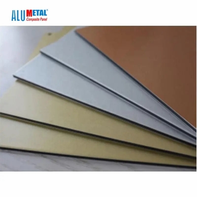 painel composto de alumínio de 4mm PVDF para aplicações exteriores