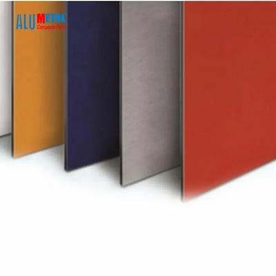 painel composto de alumínio de 4mm PVDF para aplicações exteriores