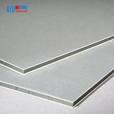 painel composto de alumínio de 4mm PVDF para aplicações exteriores