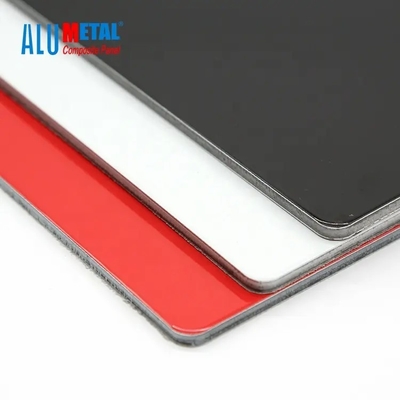 Fachada composta de alumínio do painel de Alumetal ACM ACP para anunciar o Signage