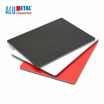 Fachada composta de alumínio do painel de Alumetal ACM ACP para anunciar o Signage