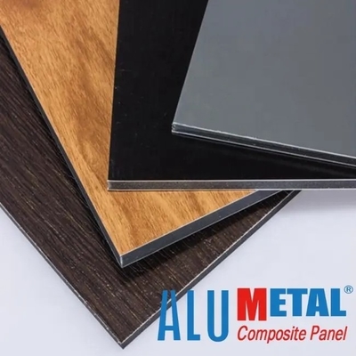 Painel composto de alumínio material do acp da separação exterior do acm de Alumetal