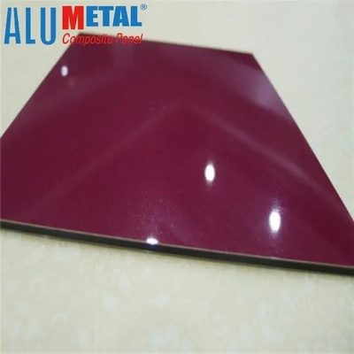 Painel composto de alumínio da folha 4x8 do ACP do revestimento de Alumetal 2mm 3mm 4mm 5mm 6mm ACM Alucobond para o painel de parede