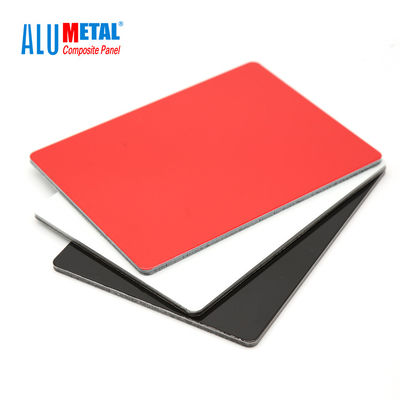 4mm 0.3mm FEVE Painéis de Parede de Alumínio Decorativos Painel Composto de Alumínio Revestido de PVDF