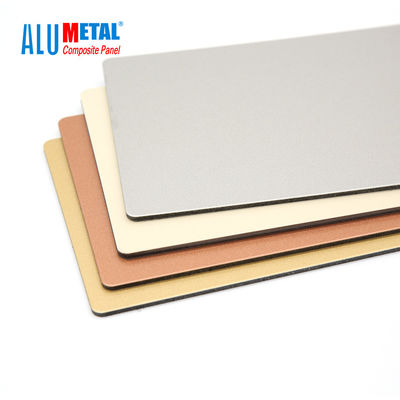 o revestimento composto de alumínio interior do painel de 3mm ACM 1250mm almofada o LDPE à prova de fogo