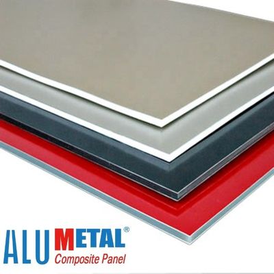 do revestimento 5mm de alumínio da parede exterior de 1570mm núcleo composto do LDPE de Materia