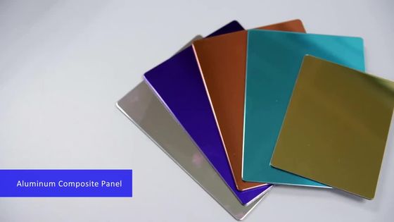 painel composto de alumínio de 6mm PVDF