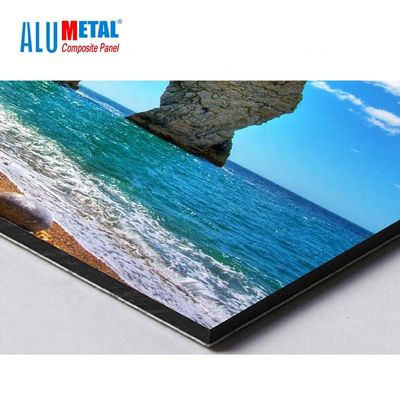 Resistência composta da acidez dos painéis de revestimento do painel 0.5mm ACM do alumínio exterior Nano imprimível do PE