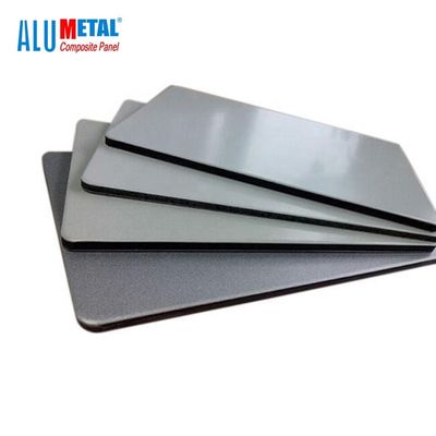 liga composta de alumínio à prova de fogo 1100 do Fluorocarbon do revestimento da parede do painel de 2mm