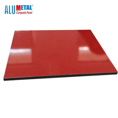 o painel composto de alumínio da fachada do PE de 0.5mm anodizou folhas avaliadas do Acp do fogo de superfície 2mm