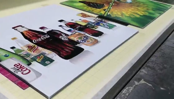 da fachada composta de alumínio branca do painel do PE de 1500mm impressão UV 4mm