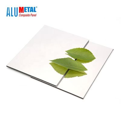 PVDF revestiu a folha composta de alumínio 0.5mm AA5005 Matt Finish do painel de 3mm Acp