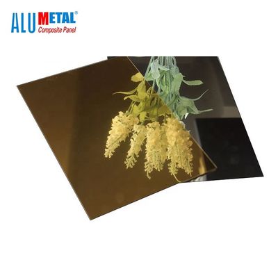 folha composta de alumínio avaliado do painel do fogo de 2440mm 3mm para a superfície anodizada separação