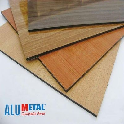 folha material do painel composto da liga de alumínio de 1250mm 8mm Nacreous