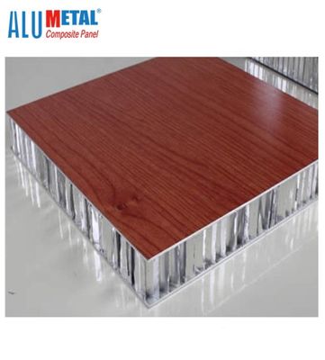 Painéis compostos de favo de mel de alumínio e plástico PVDF 4 mm à prova de som 5052 1570 mm