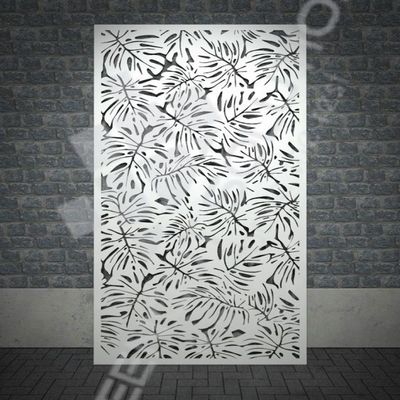 revestimento composto de alumínio de alumínio branco do painel da chapa metálica AA1060 2440MM de 4mm