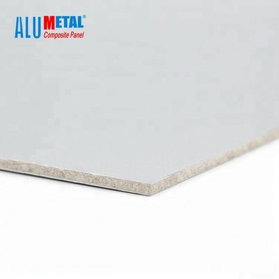 revestimento composto de alumínio à prova de fogo arquitetónico do painel B1 3000mm PVDF de 0.50mm