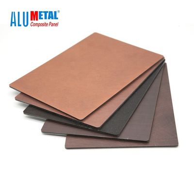 revestimento anodizado 3mm composto do revestimento do painel de 1.22M Steel Sandwich Aluminum