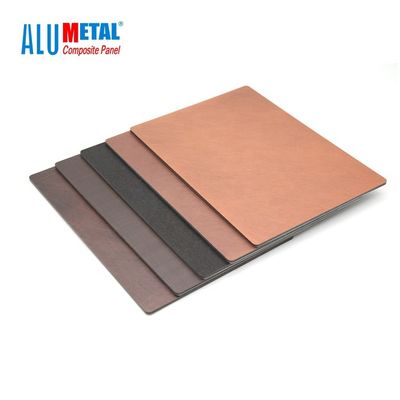 revestimento anodizado 3mm composto do revestimento do painel de 1.22M Steel Sandwich Aluminum