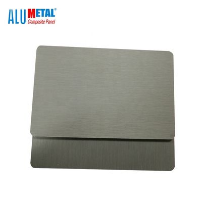 revestimento composto 0.7mm internos do alumínio de Vmzinc do painel do metal plástico de 3mm