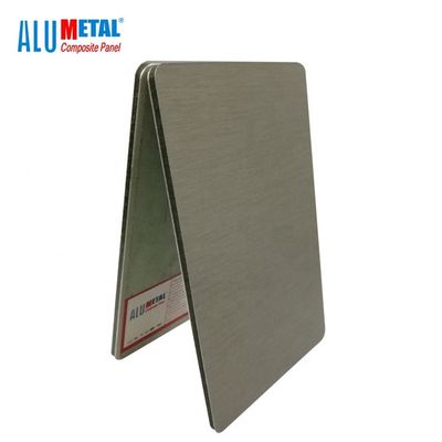 revestimento composto 0.7mm internos do alumínio de Vmzinc do painel do metal plástico de 3mm