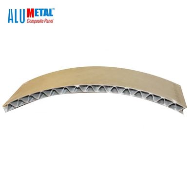 Revestimento composto de alumínio 1220mm dos painéis de parede do metal AA3003 de 5MM