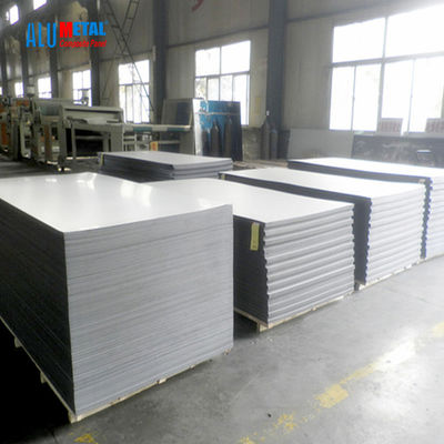 HDPE de alumínio 5mm de pintura 1mm AA5086 grosso da chapa metálica de 1500MM