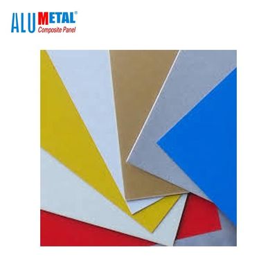 HDPE de alumínio 5mm de pintura 1mm AA5086 grosso da chapa metálica de 1500MM