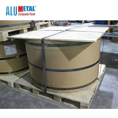 A folha de alumínio revestida 6mm decorativa da bobina da liga 3003 almofada 1220mm x 2440 milímetros H26