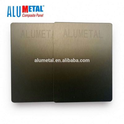 O PE revestiu a folha de alumínio anodizada 1500mm 0.50mm AA5005 da fabricação da placa