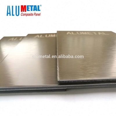 O PE revestiu a folha de alumínio anodizada 1500mm 0.50mm AA5005 da fabricação da placa