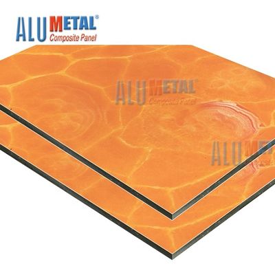 Painéis materiais compostos de alumínio anodizados exteriores da placa de sanduíche 1220mm 2mm