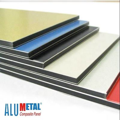 0.50mm anodizou o revestimento composto 5000mm do painel da folha de alumínio de superfície do revestimento