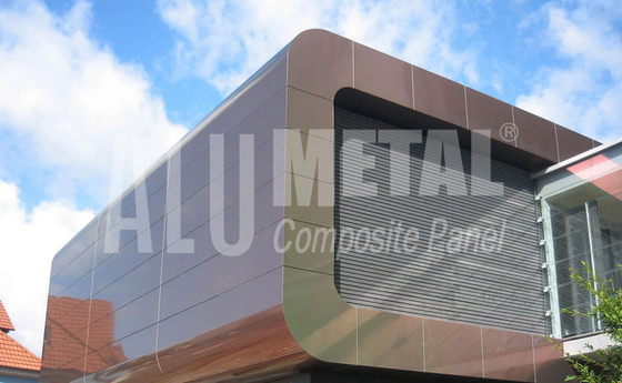 Prova composta de alumínio de construção do molde do painel 6mm do espectro