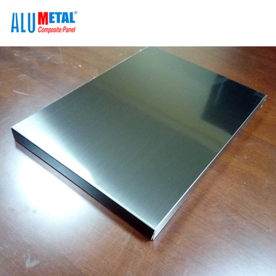 O revestimento composto de alumínio do metal almofada decorações à prova de fogo da fachada