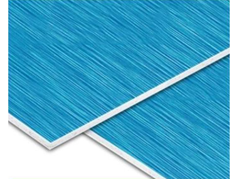 Os painéis de parede 0.3mm de alumínio decorativos PVDF de FEVE 4mm revestiram o painel composto de alumínio
