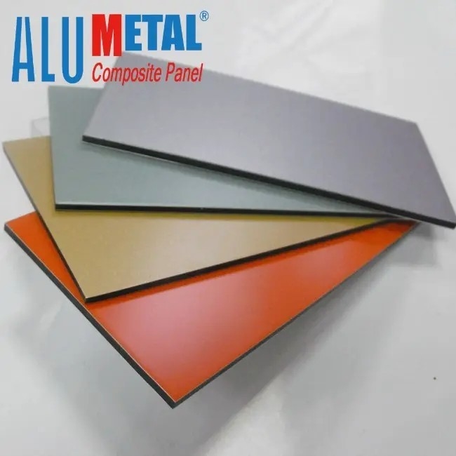 Painel composto de alumínio da folha 4x8 do ACP do revestimento de Alumetal 2mm 3mm 4mm 5mm 6mm ACM Alucobond para o painel de parede